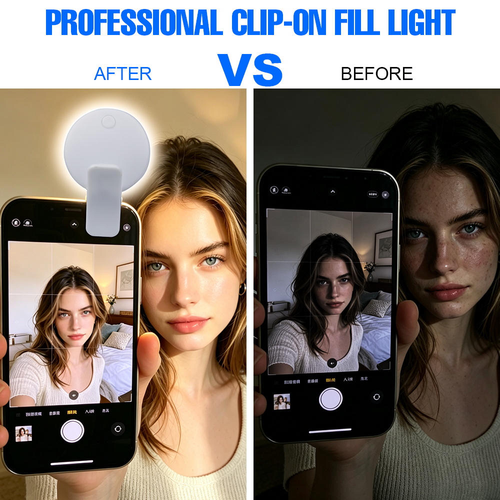 Klipsli Selfie Dolgu Işığı Şar - Beauty No Makeup incelemesi ve fiyatı